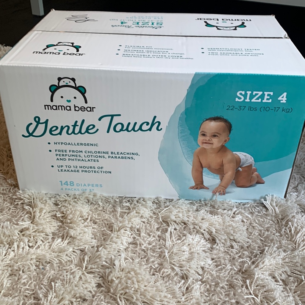 Mama bear diapers size 4
